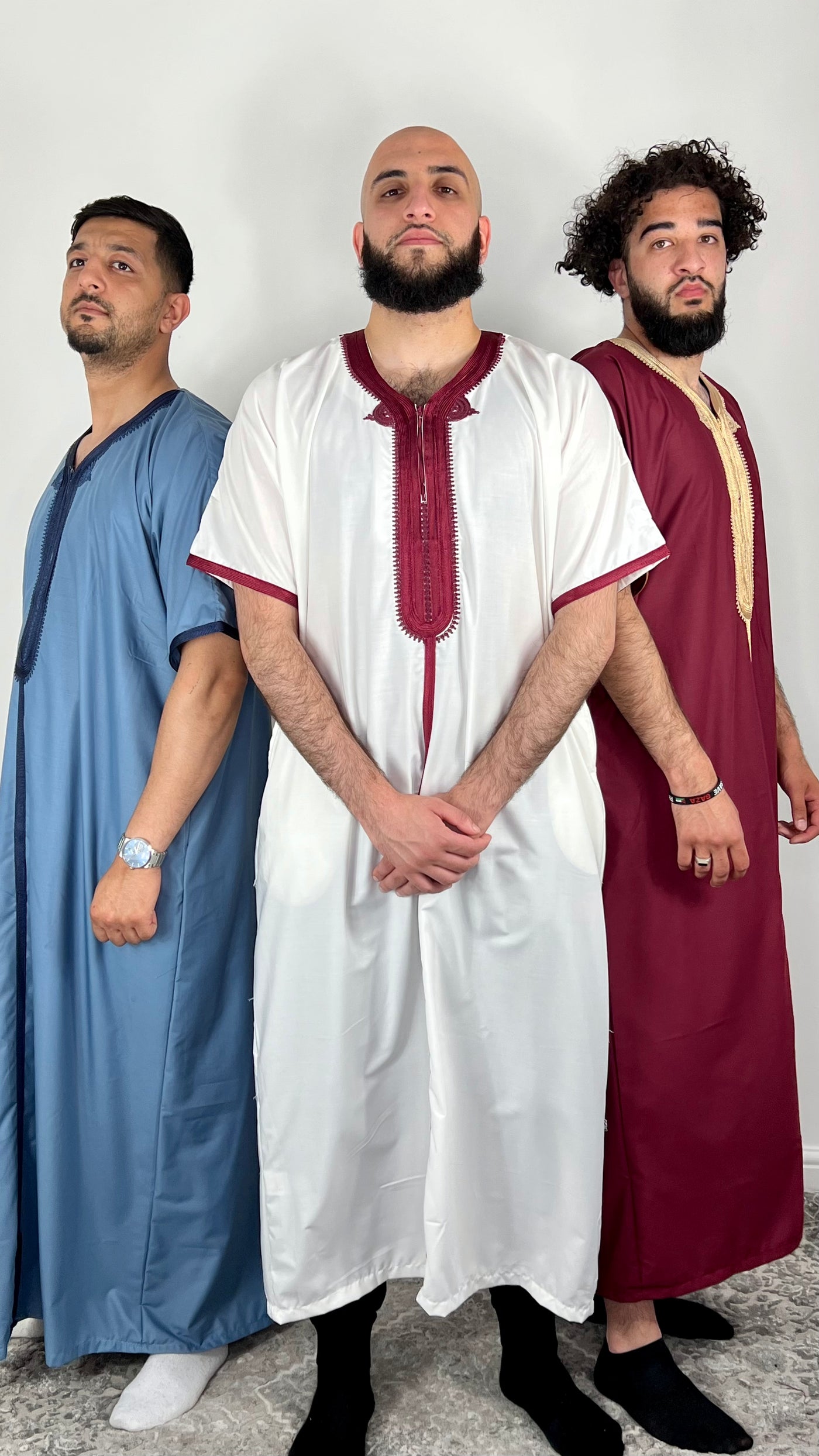 Mens Moroccan style thobes