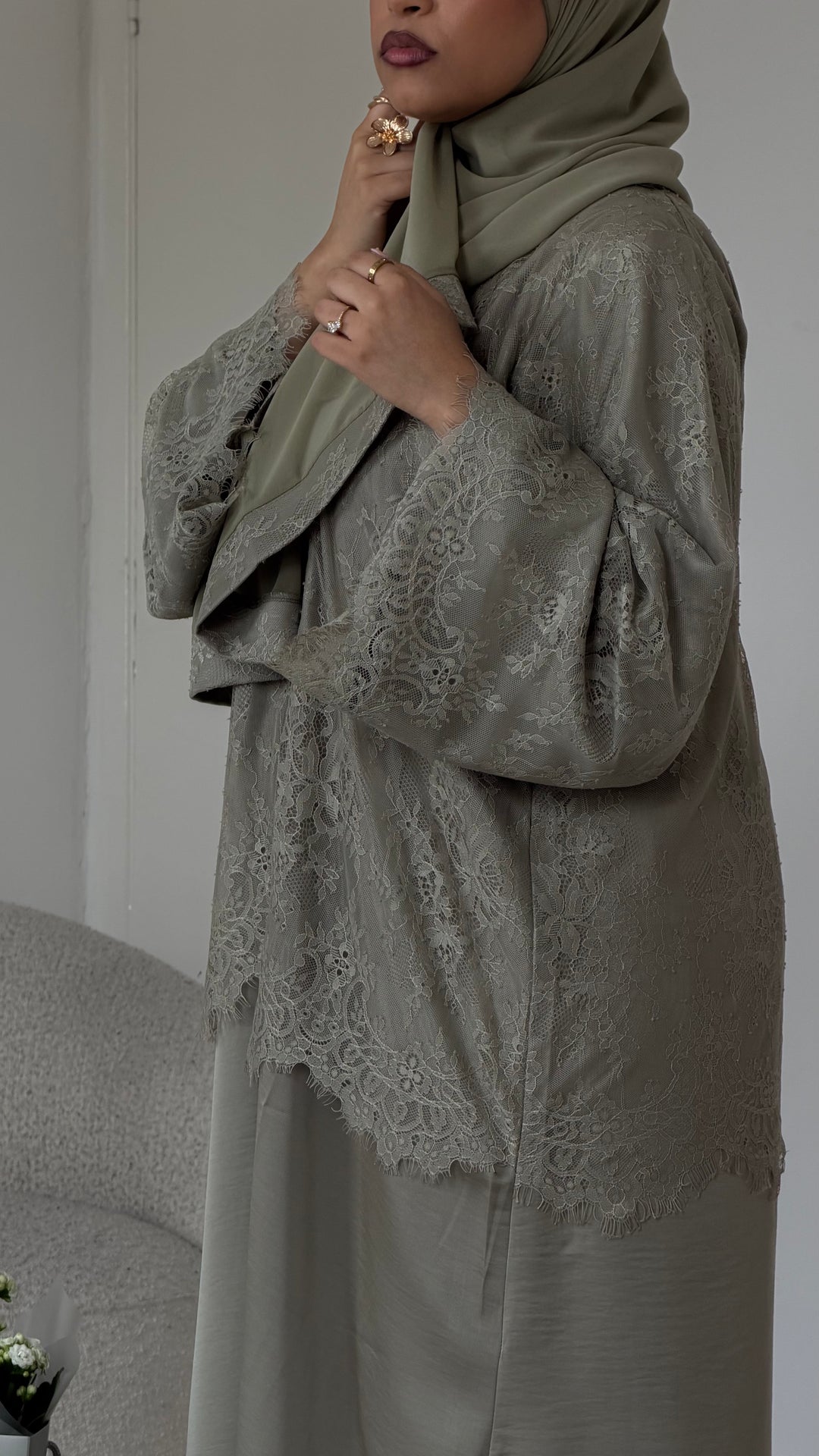 Lace Abaya