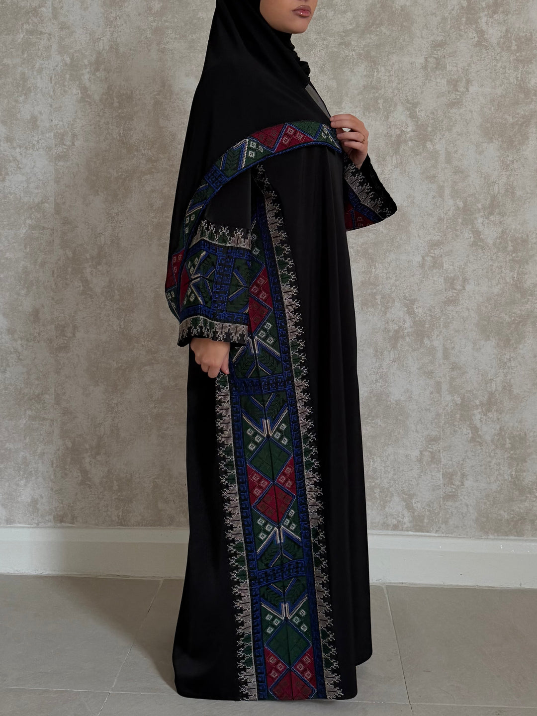 Noor Al Layl Embroidery Abaya