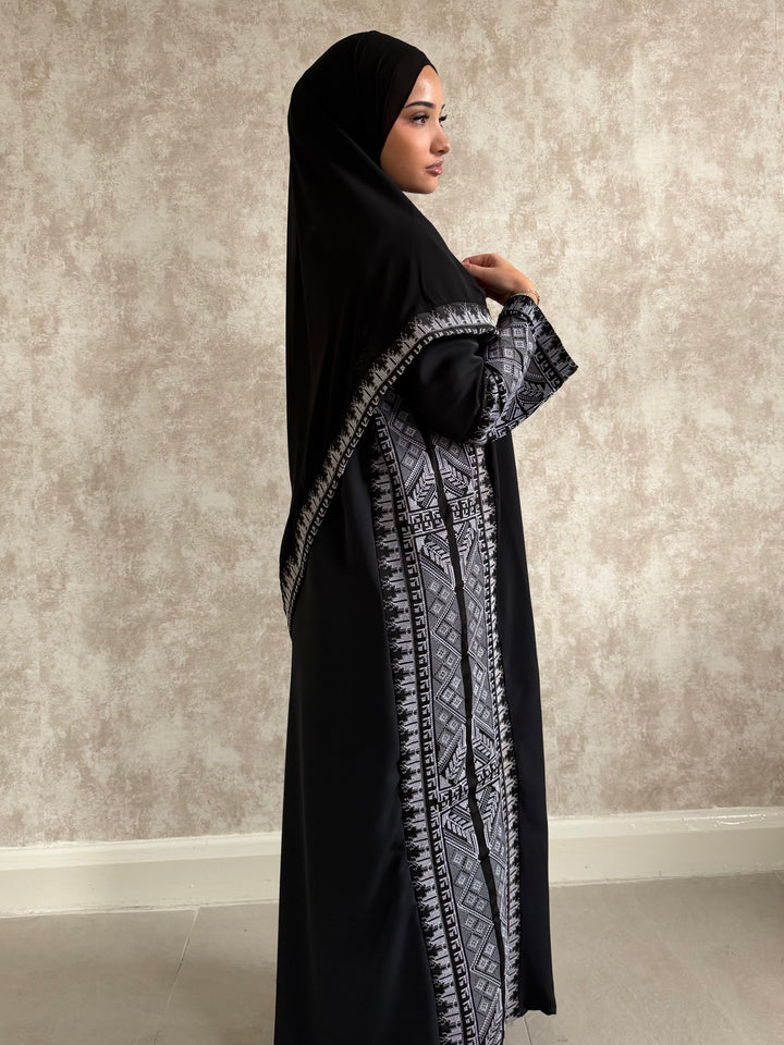 Noor Al Layl Embroidery Abaya