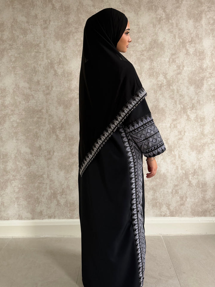 Noor Al Layl Embroidery Abaya