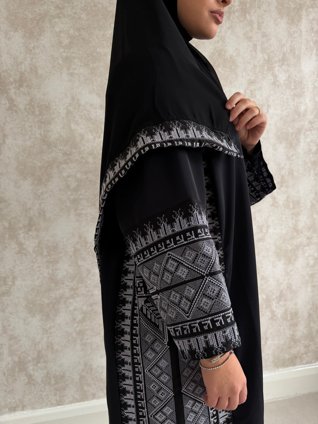Noor Al Layl Embroidery Abaya